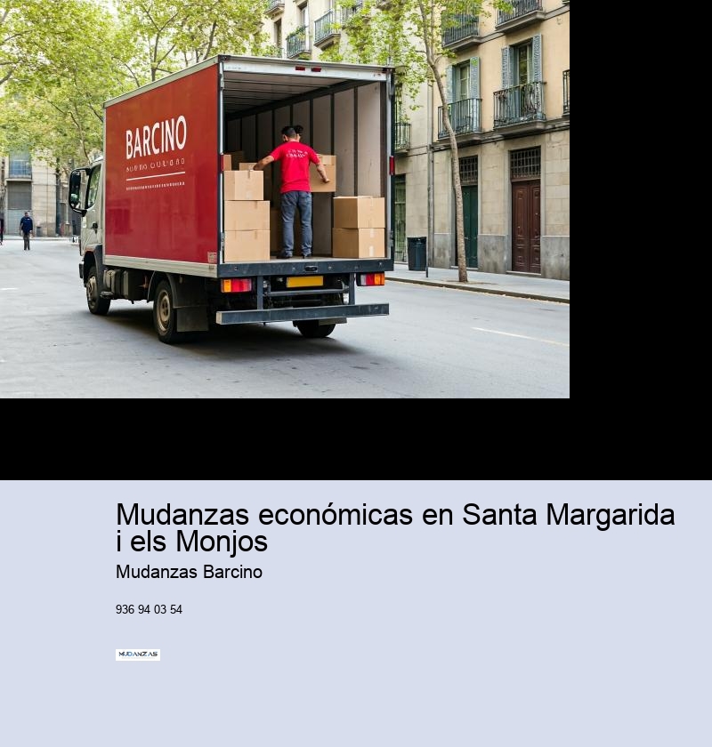 Mudanzas económicas en Santa Margarida i els Monjos 