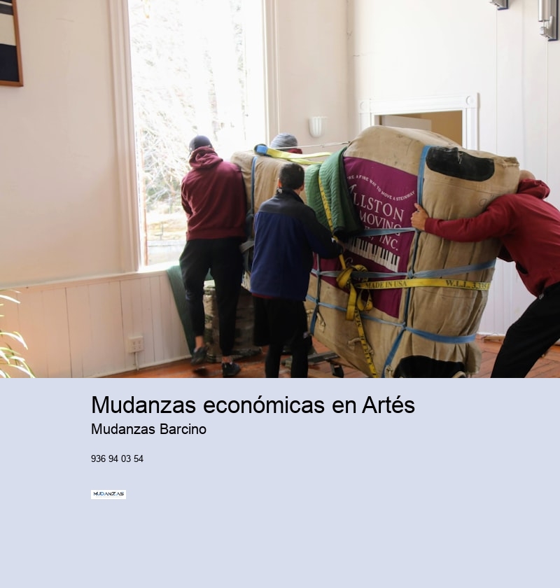 Mudanzas económicas en Artés 