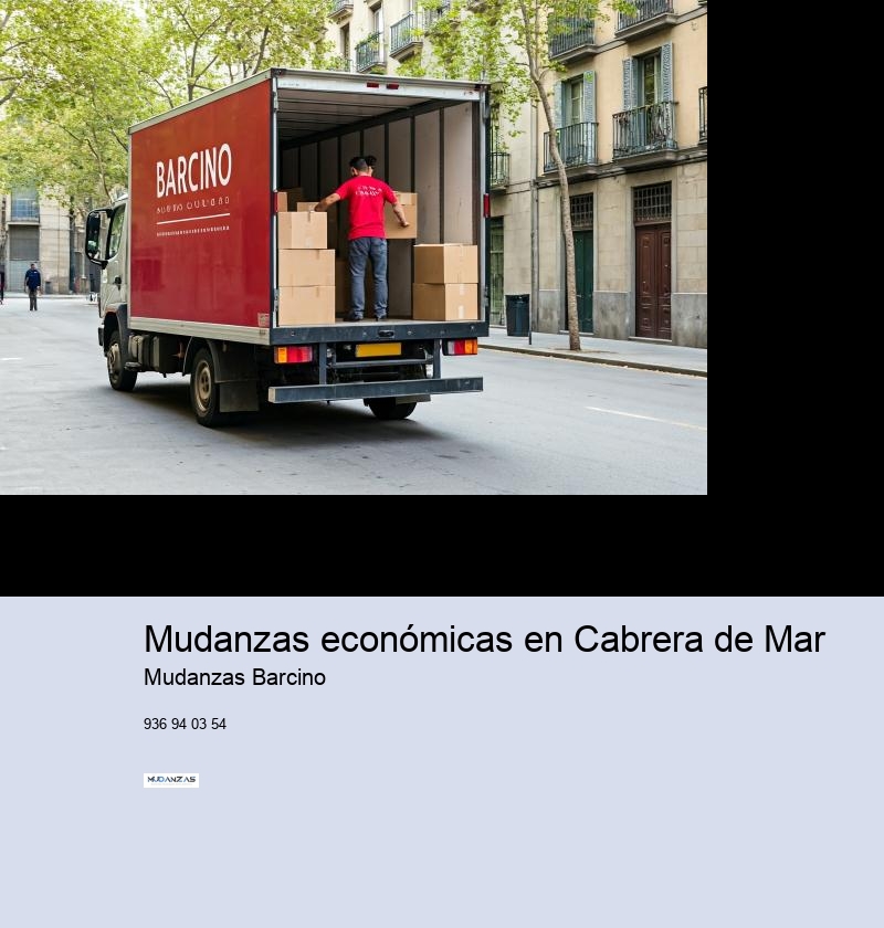 Mudanzas económicas en Cabrera de Mar 