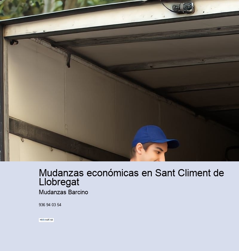 Mudanzas económicas en Sant Climent de Llobregat 