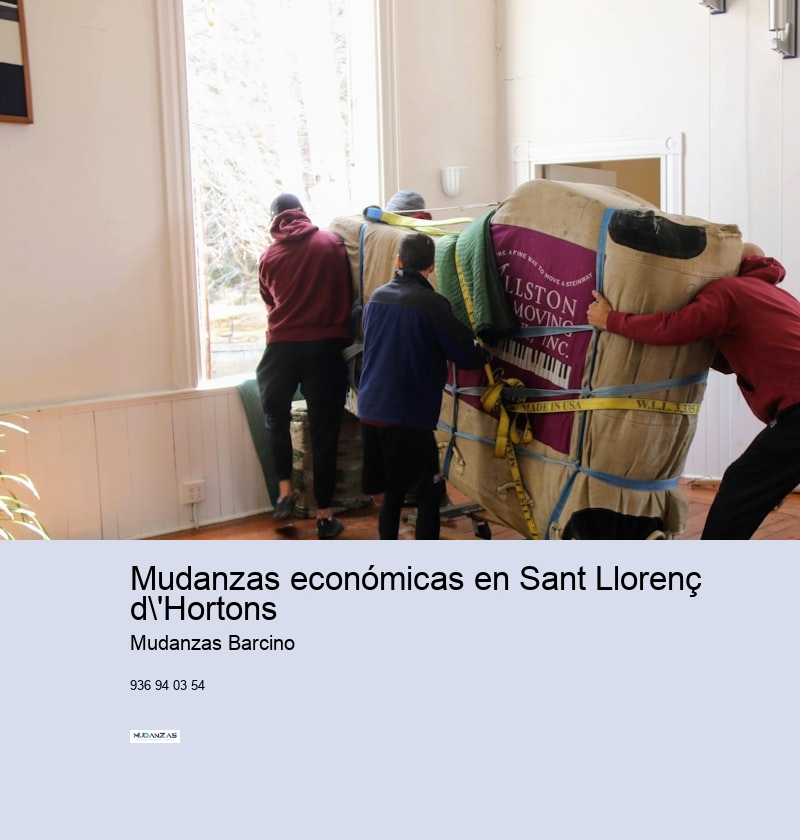 Mudanzas económicas en Sant Llorenç d'Hortons 