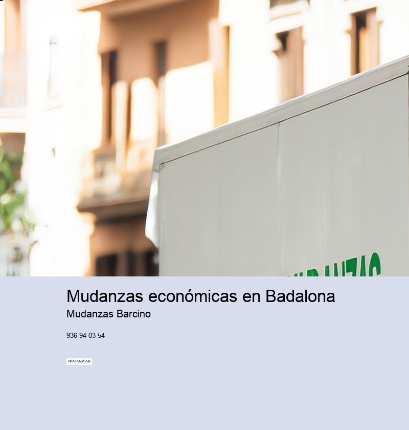 Mudanzas económicas en Badalona 