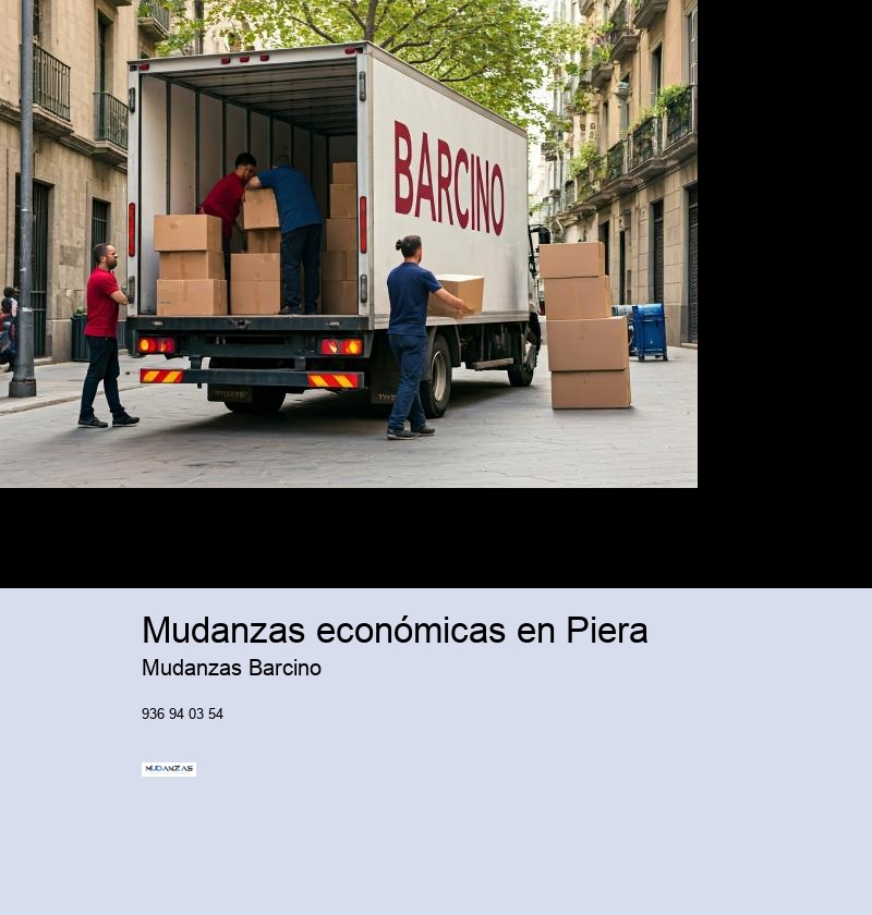 Mudanzas económicas en Piera 